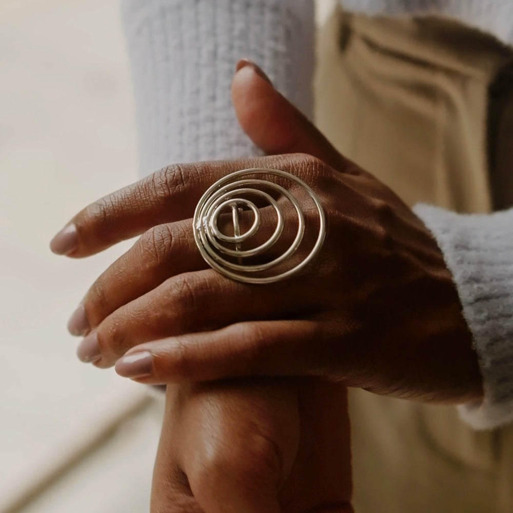 Circle of Life Ring Silver - House of Pehr - Image 8