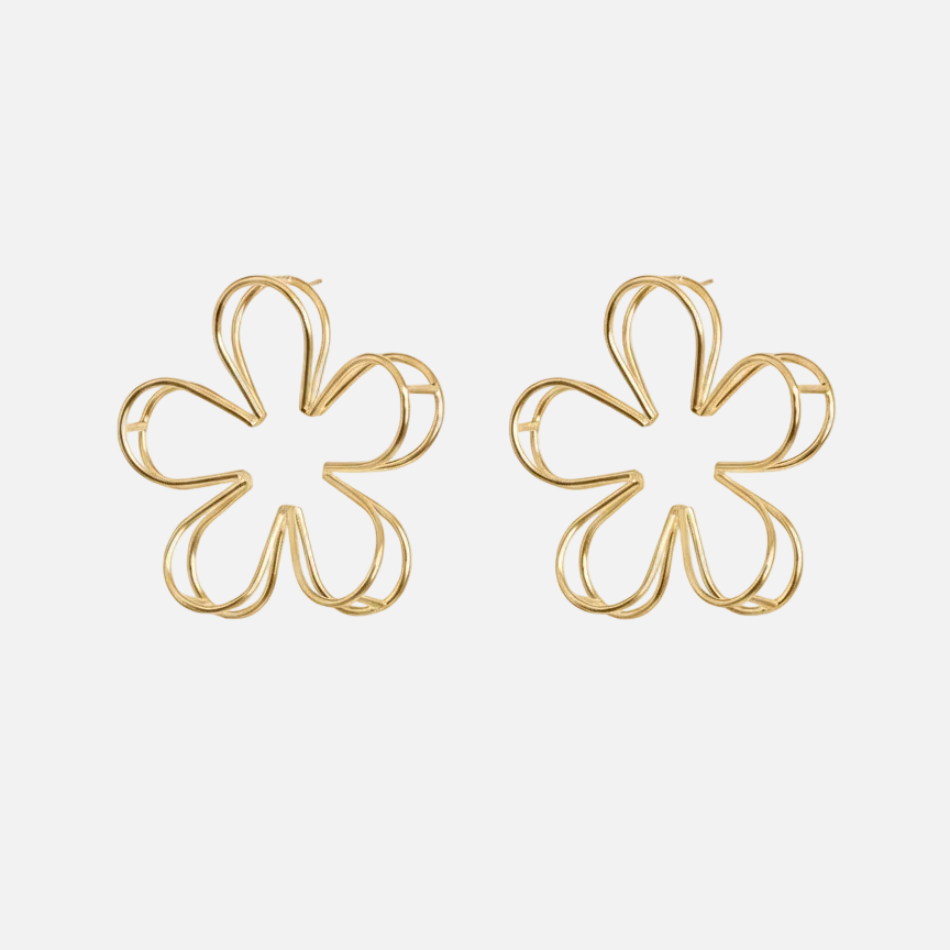Flower Hoops - Image 1