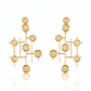 Cross & Nought Earrings