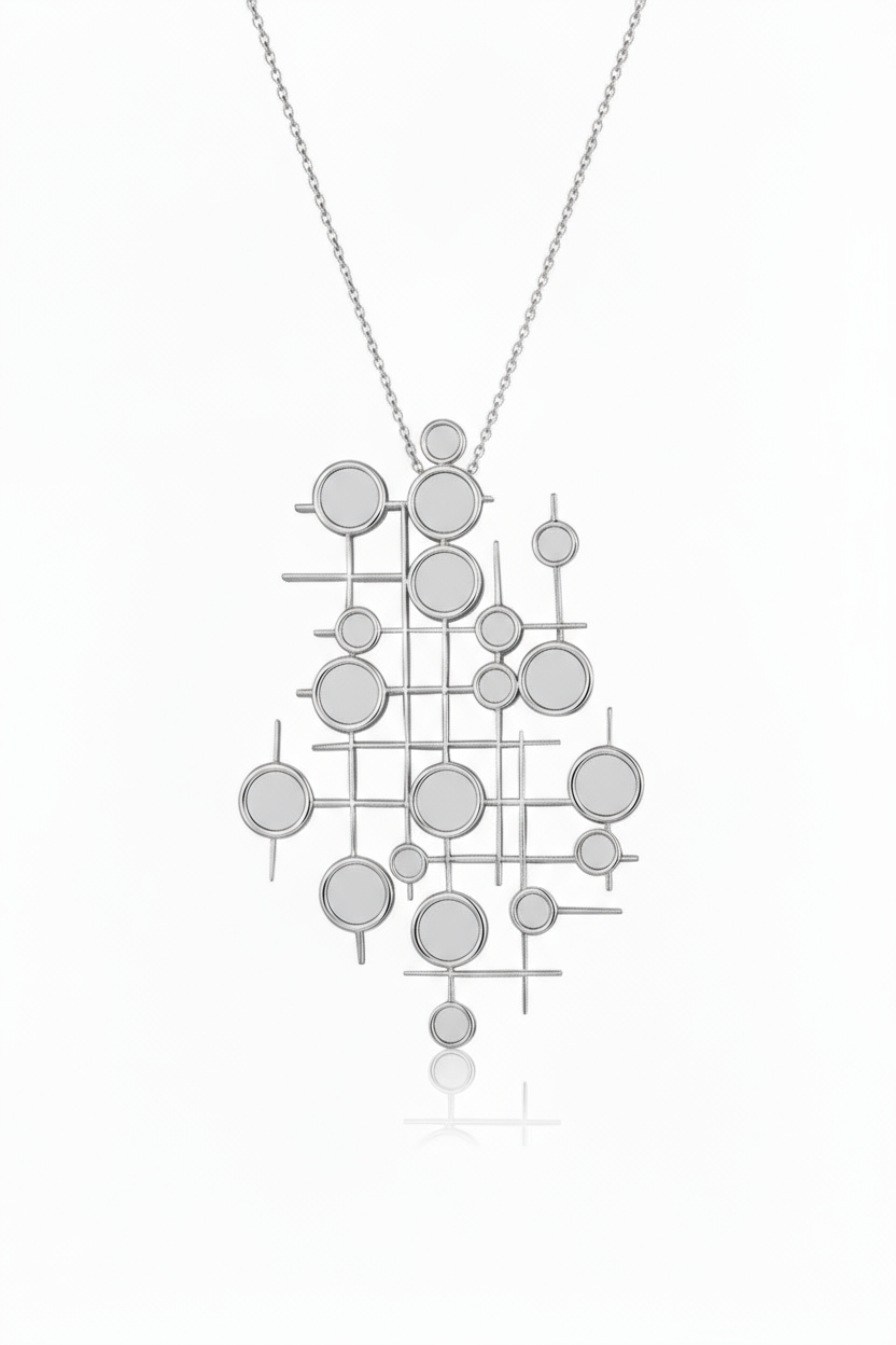 Cross & Nought Pendant