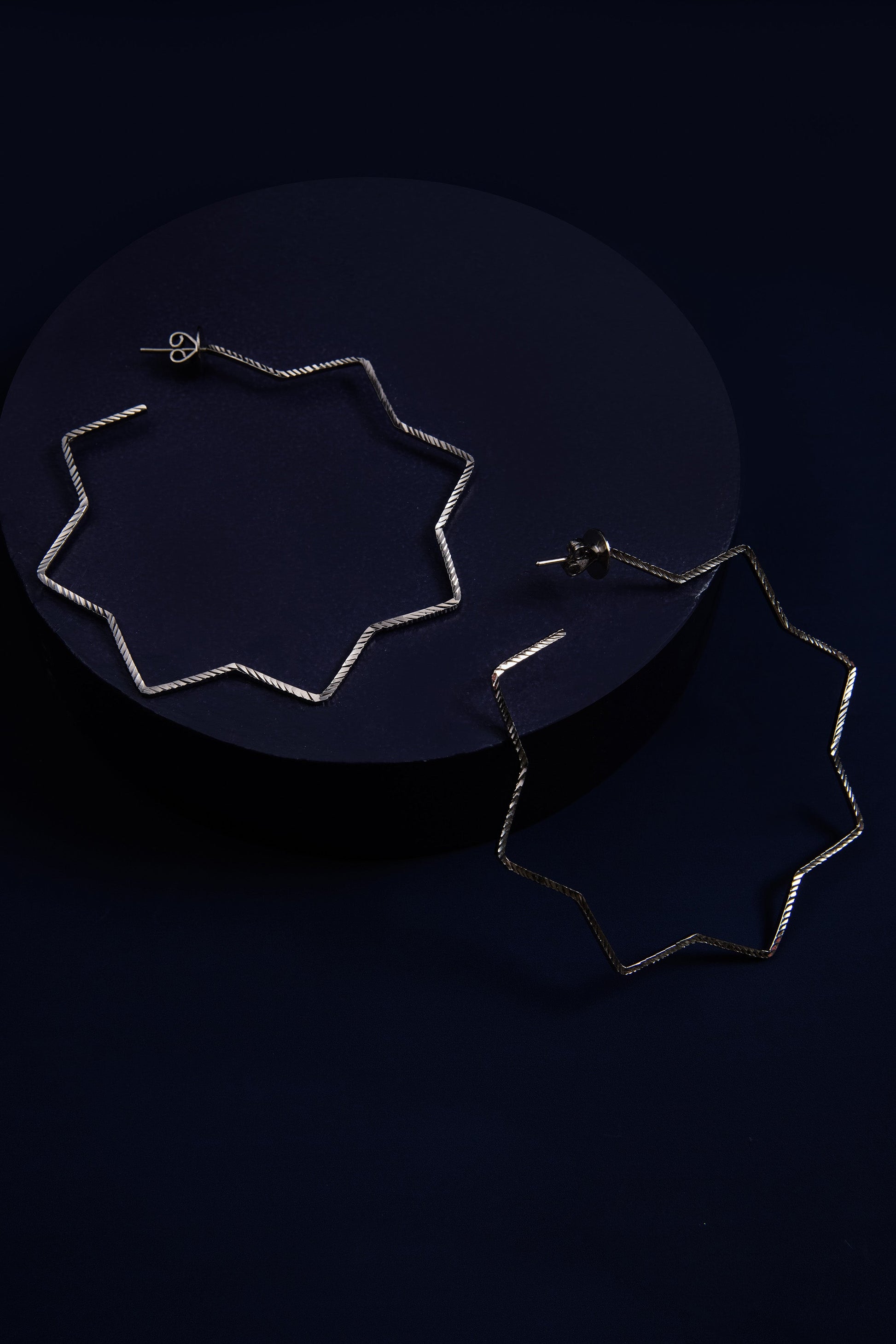 Pehr Asteroid Silver Hoops | Silver Hoops Earrings | Pehr Silver