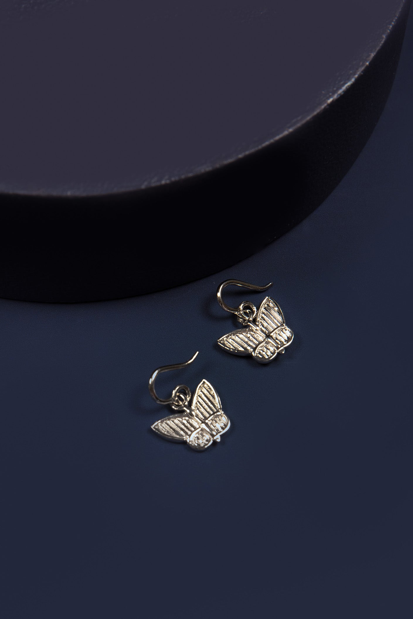 Butterfly Charm Earrings | Butterfly Earrings | Pehr Silver