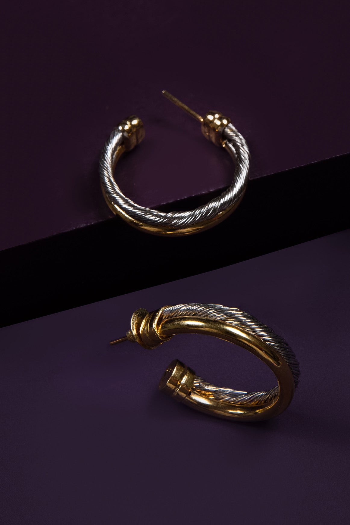Pehr Twisted Hoops - Small Gold- Pehr Adorning Time