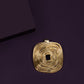 Gold Trilogy Square Pendant - Pehr Adorning Time