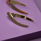 Pehr Crescent Earrings | Gold Crescent Earrings | Pehr Silver