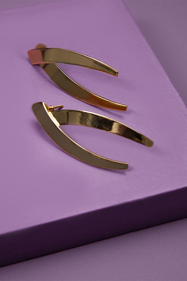 Pehr Crescent Earrings | Gold Crescent Earrings | Pehr Silver