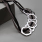 Pehr Sienna Necklace -Grey & Black - Pehr Adorning Time