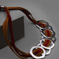 Pehr Sienna Necklace - Brown & Red - Pehr Adorning Time