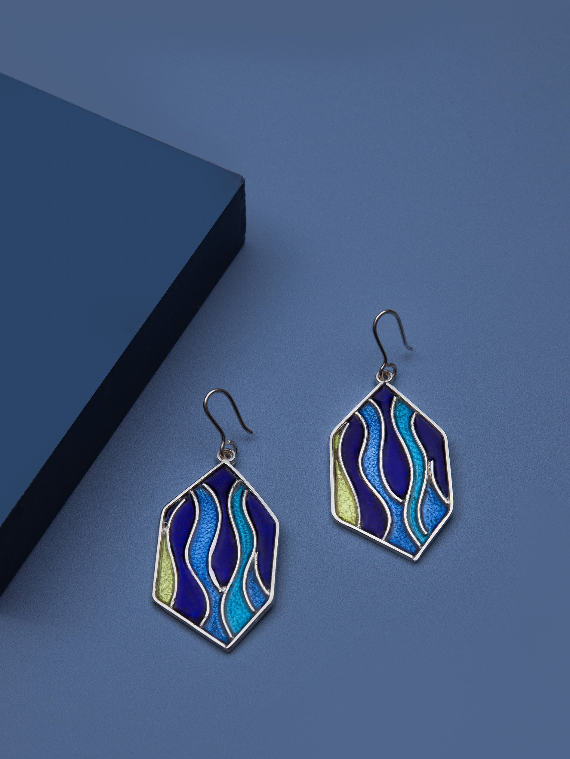 Aquamarine Silver Earrings | Pehr Aquamarine Earrings | House of Pehr 