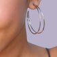 Twin Hoops-Silver-Jewellery | Pehr