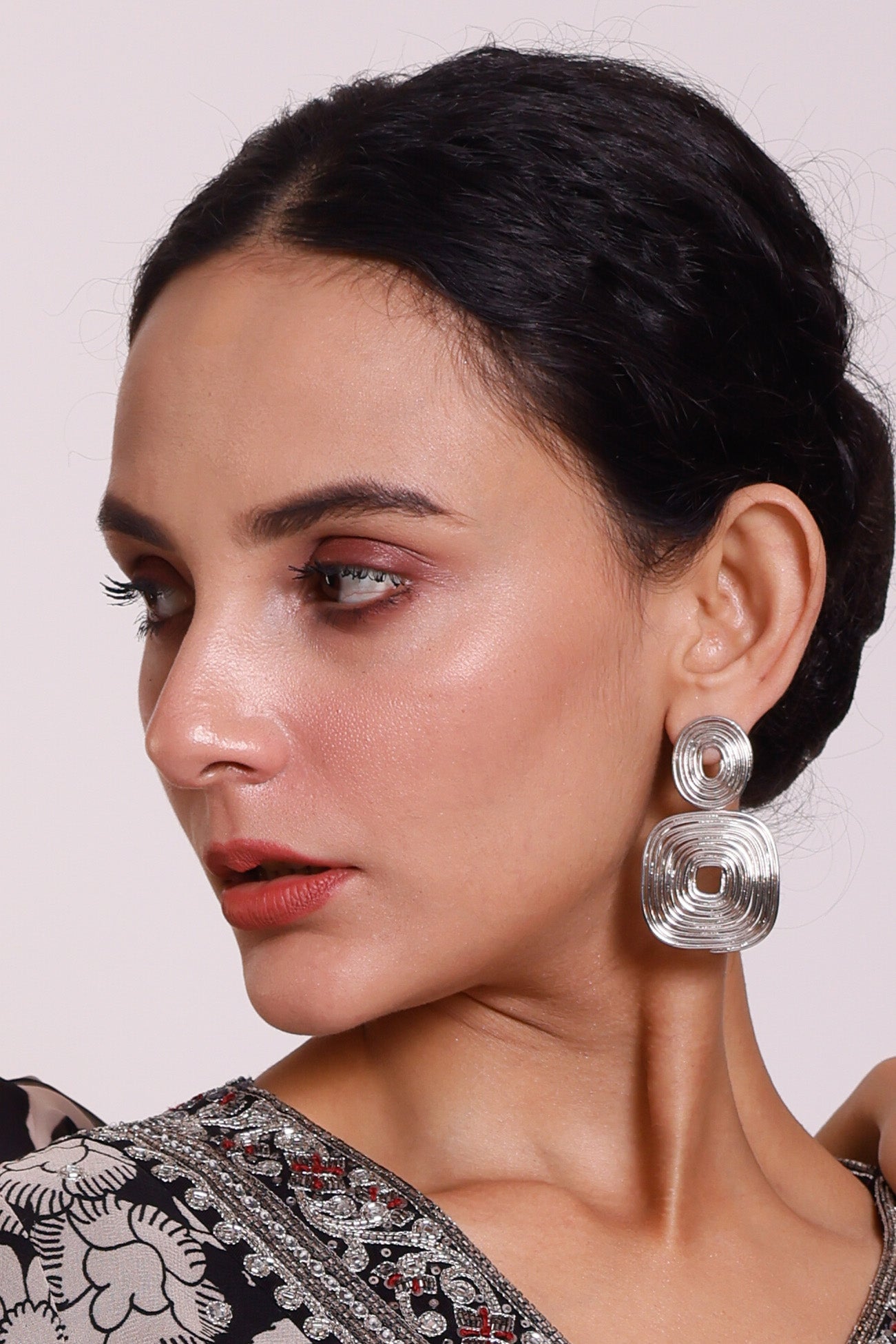 Silver Trilogy Earrings - House of Pehr