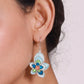 Flower Silver Earrings | Pehr flower  Earrings | Pehr Silver