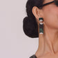 Pehr Evergreen Danglers | Green Earrings | Pehr Silver