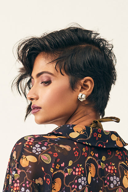 Intertwine Studs Silver  - House of Pehr