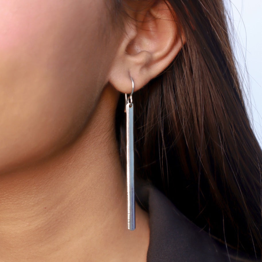 Pehr Drop Earrings Silver  - Pehr Adorning Time - Image 6
