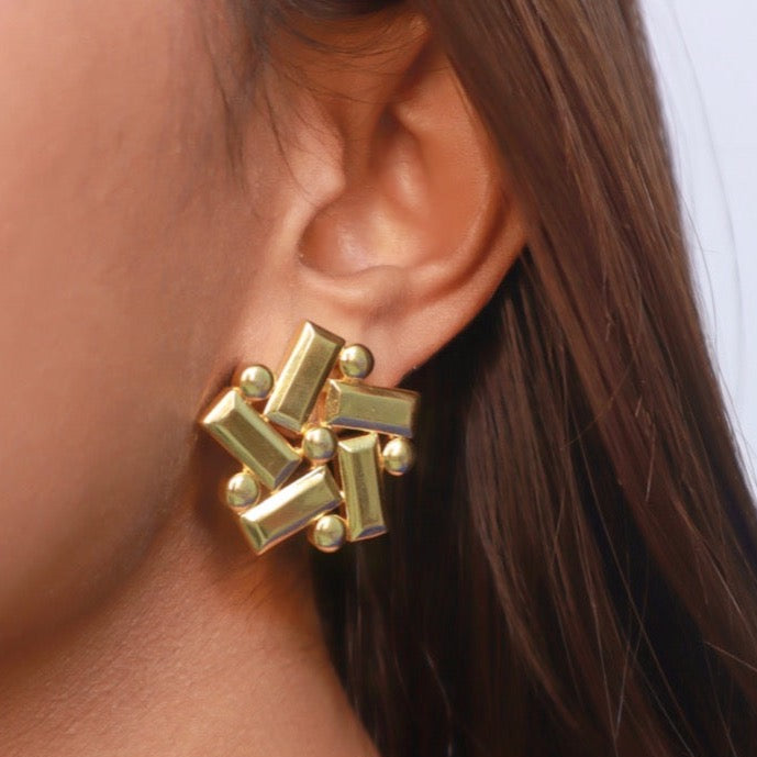 Honeycomb Studs - House of Pehr  - Image 3
