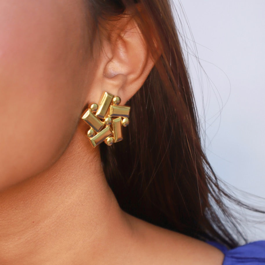 Honeycomb Studs - House of Pehr  - Image 4