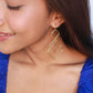 Pehr Illuminati Earrings Golden - Pehr Adorning Time