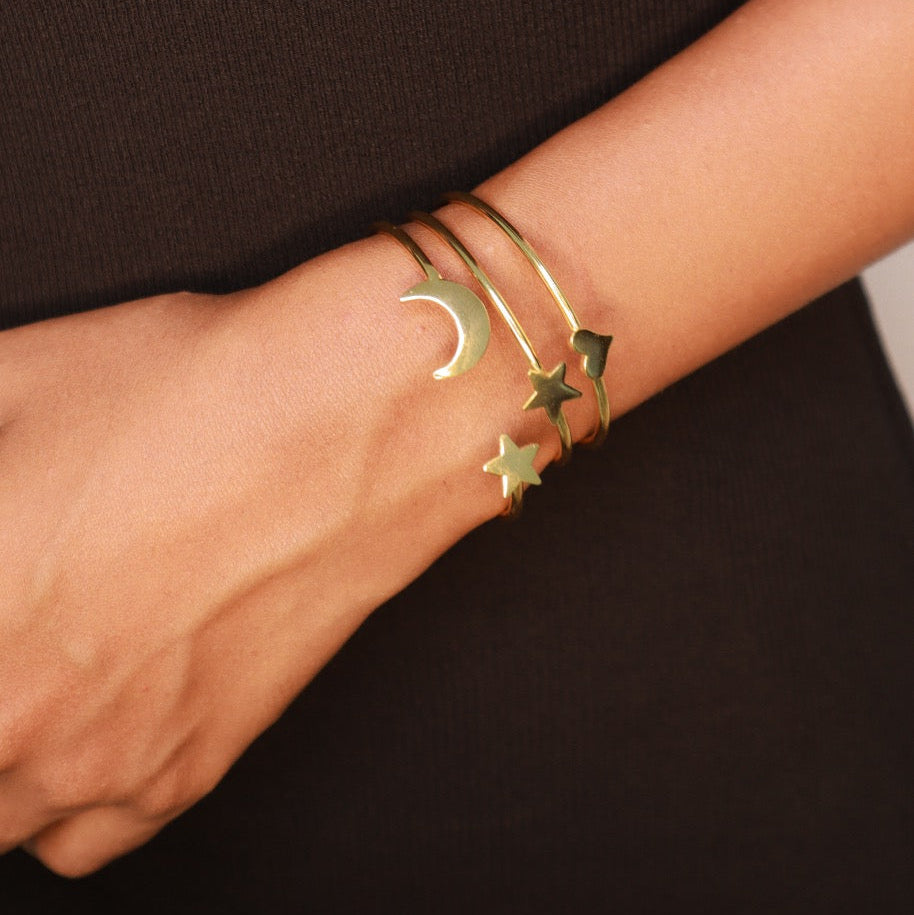  Gold Twilight Bangle - House of Pehr  - Image 4