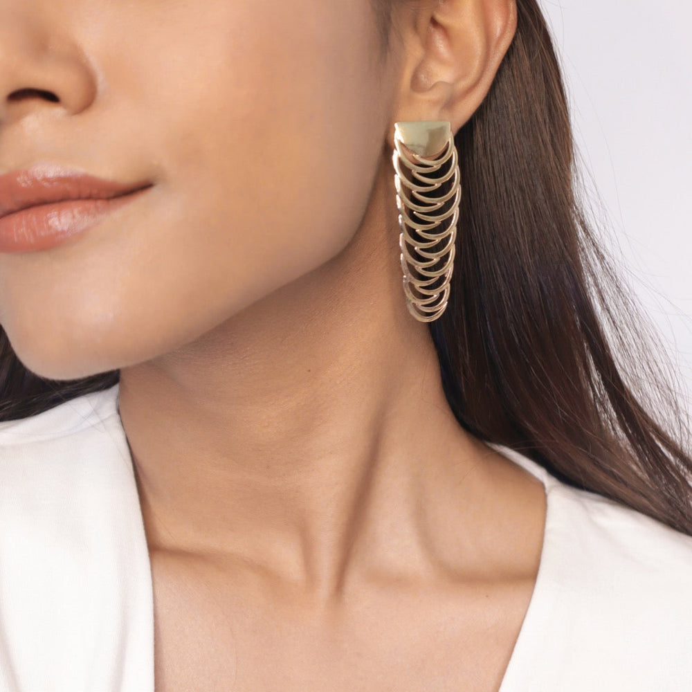 Vriksha Drop Earrings - House of Pehr - Image 4