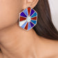 Aqua Hexagon Earrings | Hexagon Stud Earrings | Pehr Silver