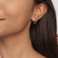 Huggie Hoops I Pehr Adorning Time 