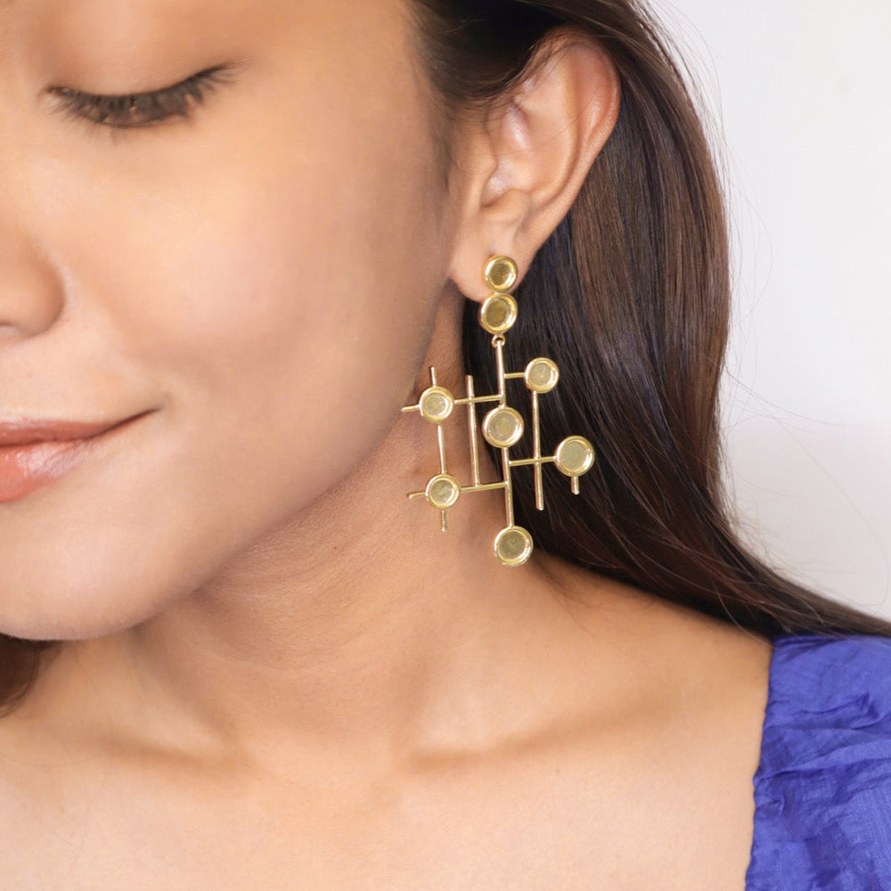 Pehr Cross & Noughts Earrings | House of Pehr - Image 5