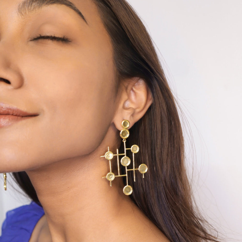 Pehr Cross & Noughts Earrings | House of Pehr - Image 2