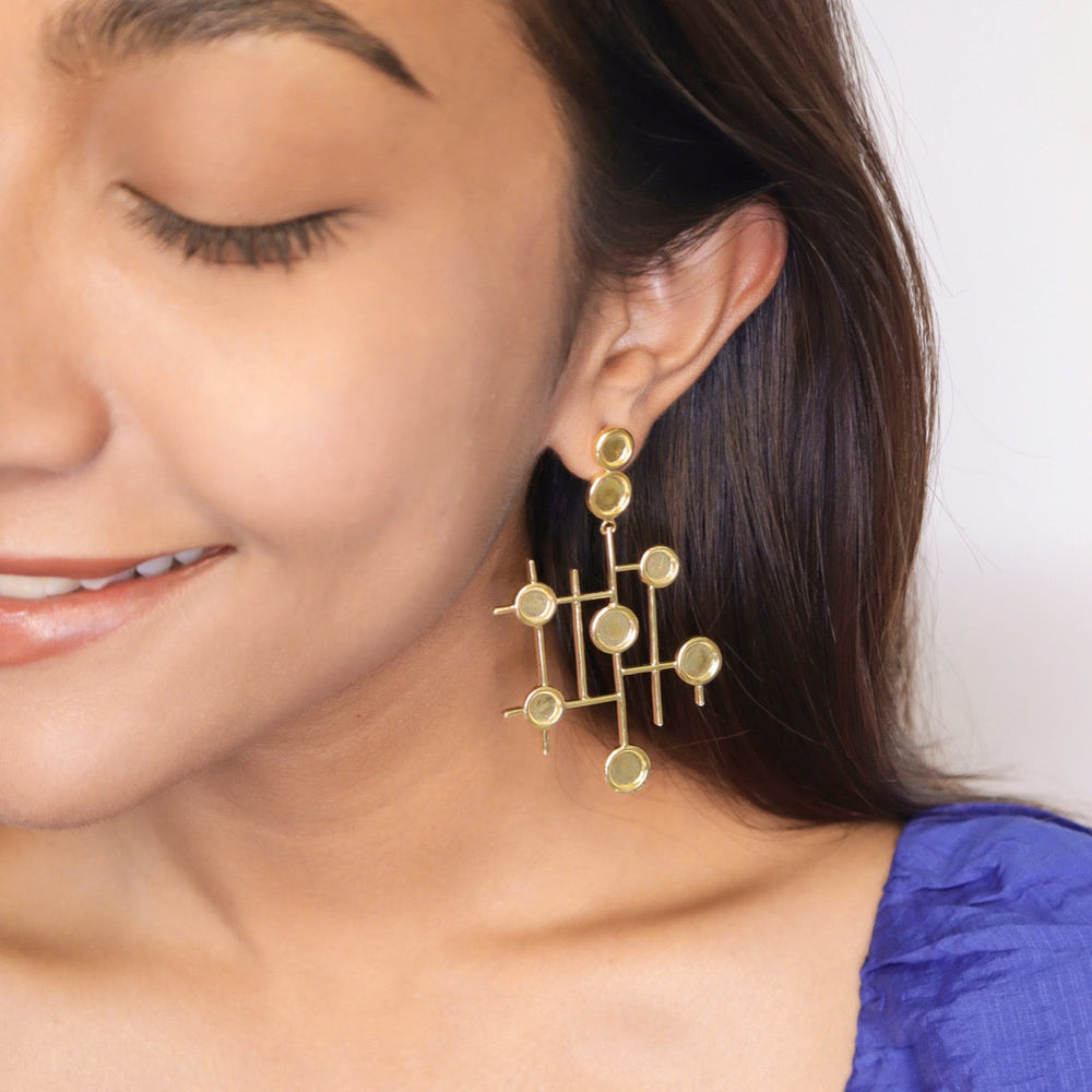 Pehr Cross & Noughts Earrings | House of Pehr - Image 6