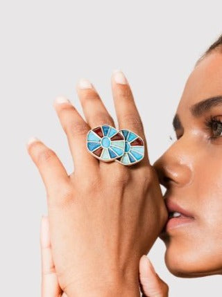 Pehr Aqua Ring | Aquamarine Ring | Best Silver Ring | Pehr Silver