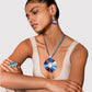 Aqua Pendant Necklace | Multi Color Necklace | Pehr Silver