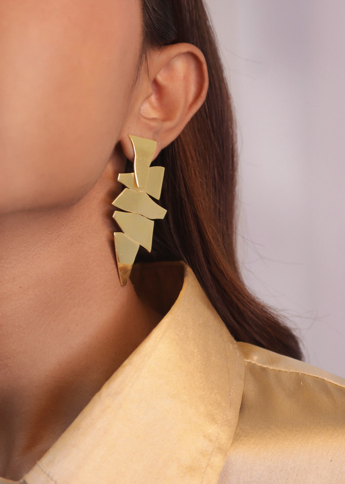 Stacked Earrings Golden - House of Pehr