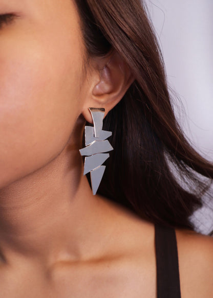 Stacked Earrings Silver - House of Pehr