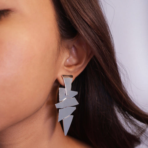 Stacked Earrings Silver - House of Pehr