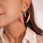 Pehr Hoopla Enamelled Earrings - Pehr Adorning Time