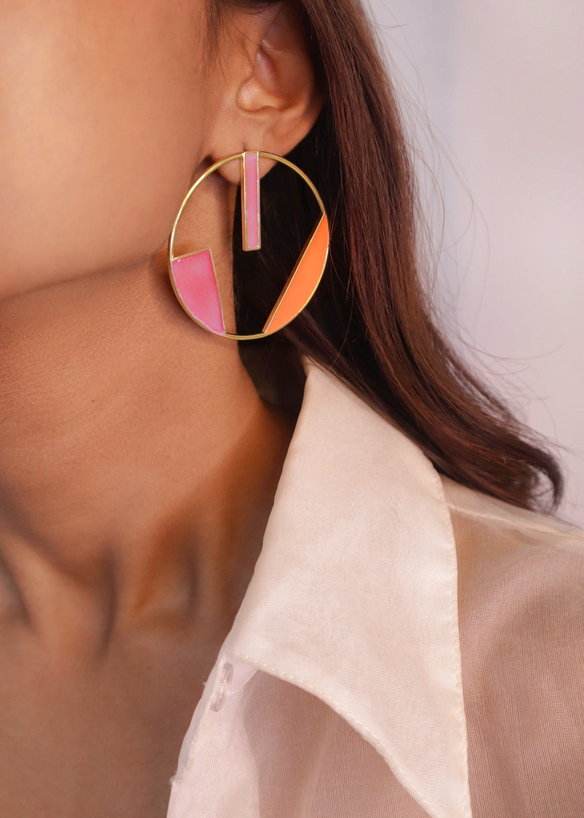 Pehr Hoopla Enamelled Earrings - Pehr Adorning Time