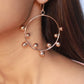Pehr Zeus Rose Gold Hoops - Pehr Adorning Time