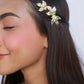 Gold  Spring Blossom Hairpin - Pehr Adorning Time 