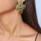 Pehr Honeycomb Drop Earrings Golden - Pehr Adorning Time