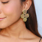 Pehr Honeycomb Drop Earrings Golden - Pehr Adorning Time