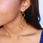 Pehr Illuminati Earrings Golden - Pehr Adorning Time