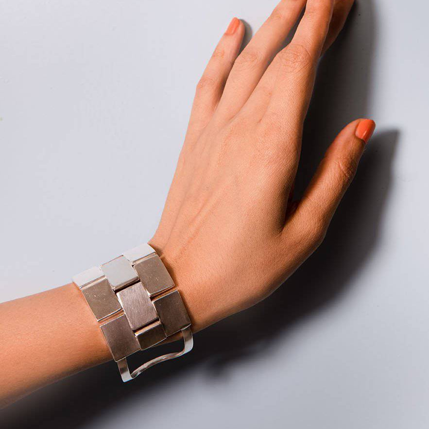 Pehr Honeycomb Open Cuff - Pehr Adorning Time - Image 3