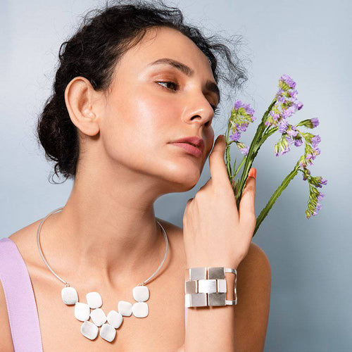 Pehr Honeycomb Open Cuff - Pehr Adorning Time