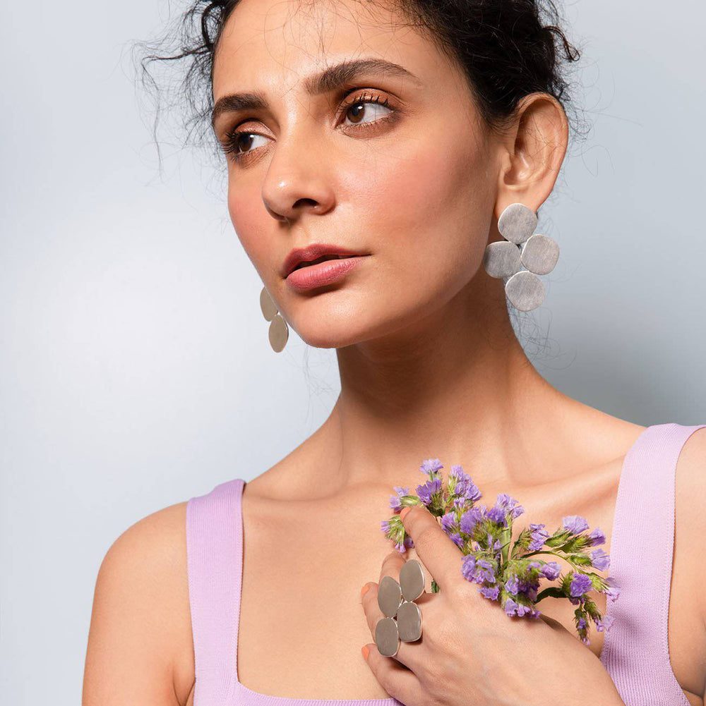 Pehr Honeycomb Drop Earrings - Pehr Adorning Time - Image 7