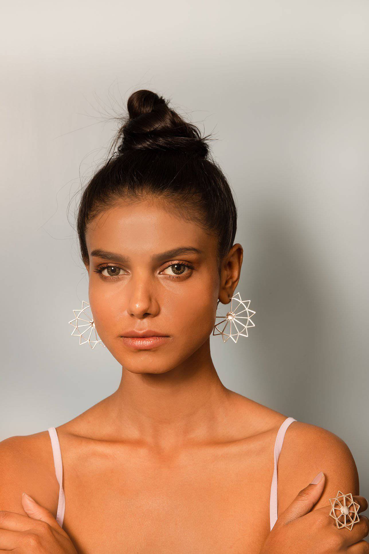 Pehr Star Silver Hoops - Pehr Adorning Time
