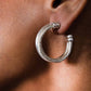Pehr Twisted Hoops - Small Silver- Pehr Adorning Time