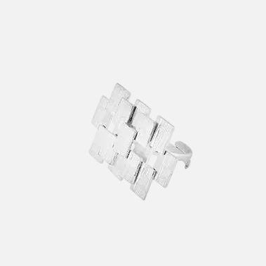 Pehr Etched Ring | Women's Silver Ring | Silver Ring | House of Pehr