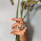 Pehr Etched Ring | Women's Silver Ring | Silver Ring | House of Pehr