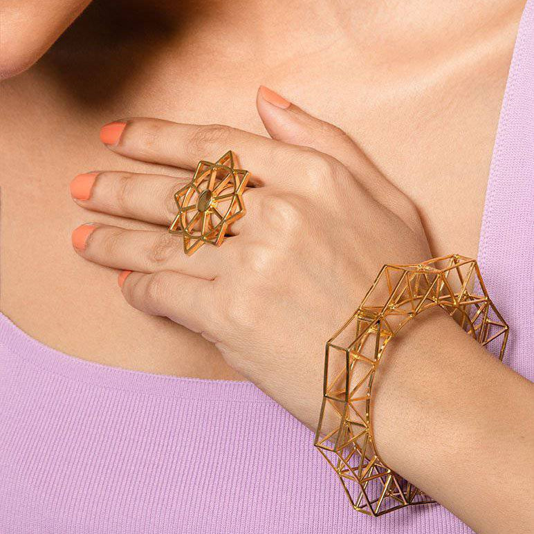 Pehr Star Gold Ring - Pehr Adorning Time - Image 4