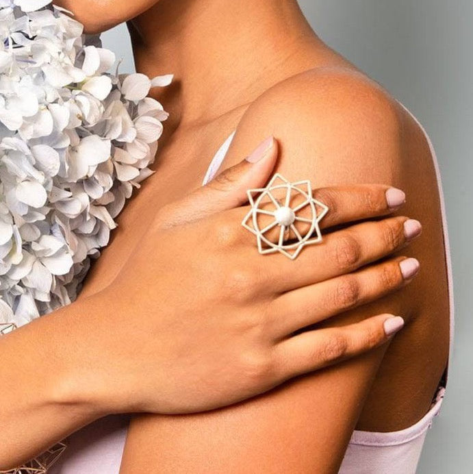 Pehr Star Silver Ring - Pehr Adorning Time - Image 1